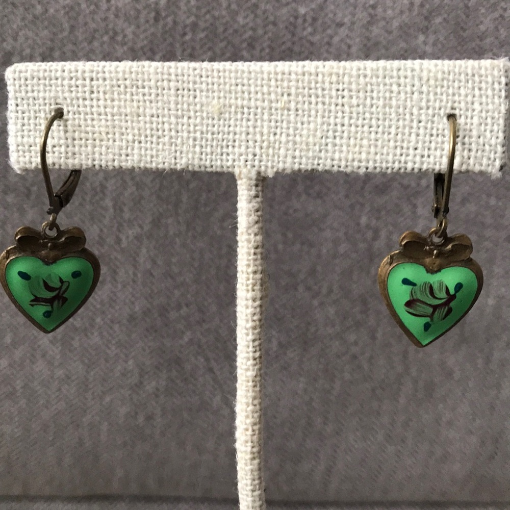 Beautiful vintage pierced earrings